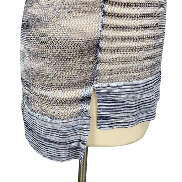 Rag & Bone Casual Gray Mesh Allgauer Raglan Top - Picture 6 of 15